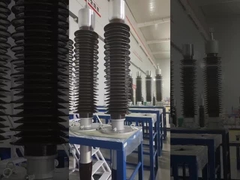 클래스 A 72.5kV 630A 포르셀린 수직 OIP 부싱 2085mm 길이